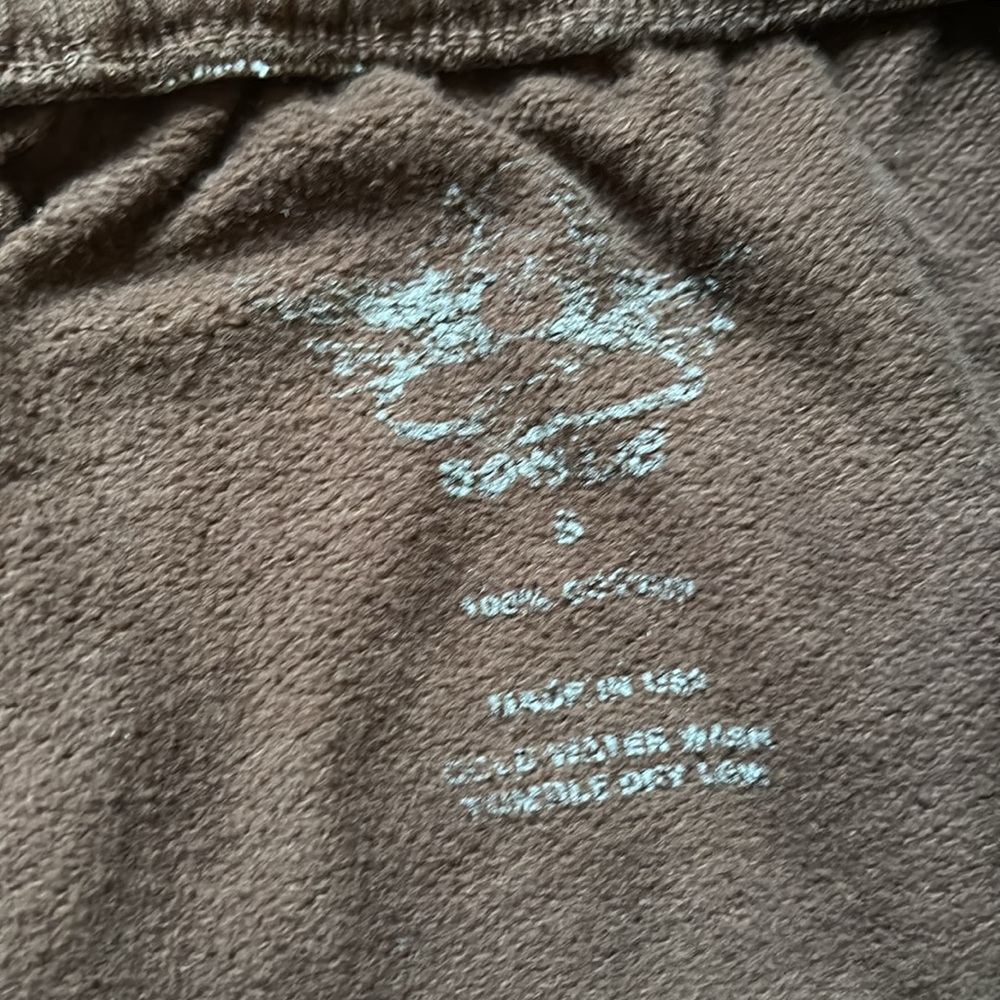 Boys Lie Good Bye and Good Riddance Brown Jogger Sweatpants - Picture 8 of 10